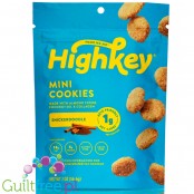 HighKey Snacks, Keto Mini Cookies, Snickerdoodle