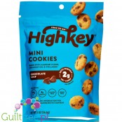 HighKey Snacks, Keto Mini Cookies, Chocolate Chip