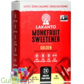 Lakanto Monkfruit Sweetener, Golden, 30 sticks