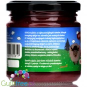 Krukam Black Cherry - 100% no added sugar fruit spread