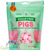 Candy People Sugar Free Pigs, Fruit Flavored Marshmallow Candy