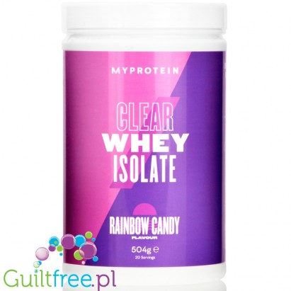 MyProtein Clear Whey Isolate Rainbow Candy