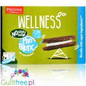 Prestige Wellness Probiotic no added sugar sandwich cookies with creamy filling