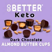 Go Better Keto Cups, Dark Chocolate Almond Butter