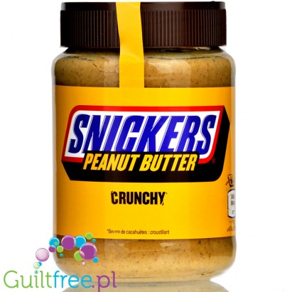 Snickers Peanut Butter Crunchy Spread 320g (cheat meal)