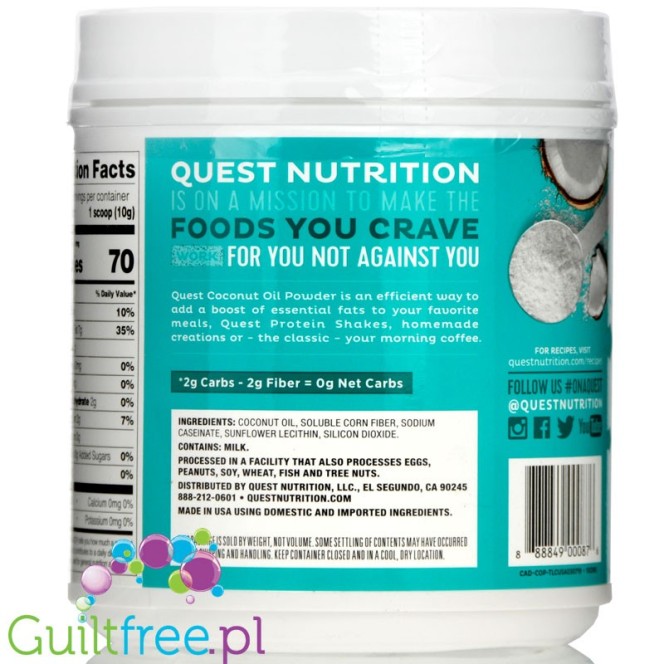 Quest Nutrition Coconut Powder - Coconut Powder