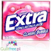 Wrigley Extra Classic Bubble sugar free long lasting chewing gum