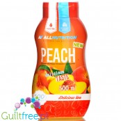 AllNutrition Sweet Sauce Peach - sos zero o smaku brzoskwiniowym