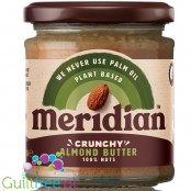 Meridian Almond Crunchy - czyste masło migdałowe 100% bez cukru i soli