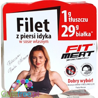Fit Meat turkey breast in pieces  100g