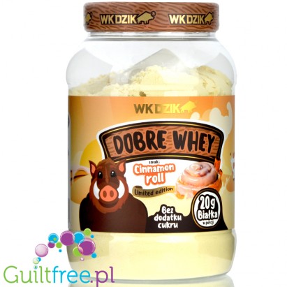WK Białko Premium Cinnamon Roll - odżywka białkowa WPC 0,7kg