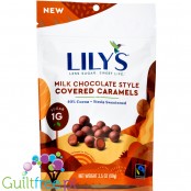 Lily's Sweets Covered Caramels, Milk Chocolate