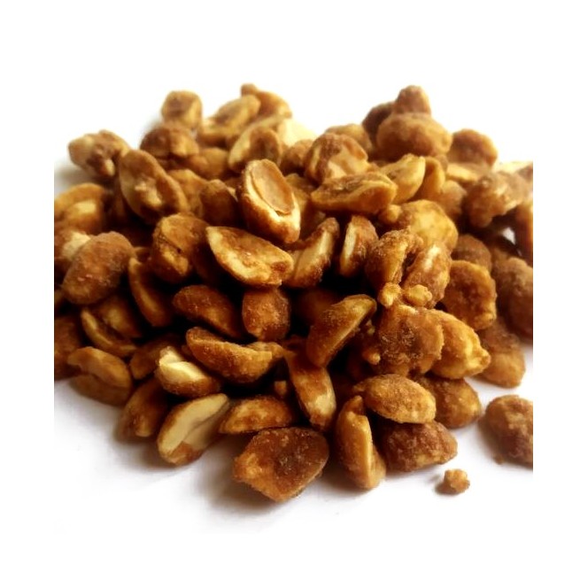 Mocny Orzech - peanuts with caramel, sweetened with erythritol
