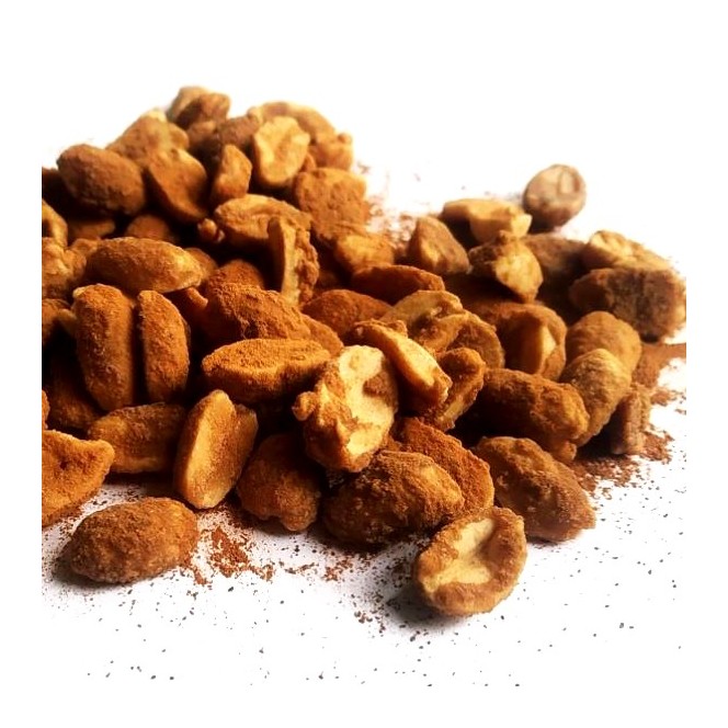Mocny Orzech - peanuts with cinnamon, sweetened with erythritol