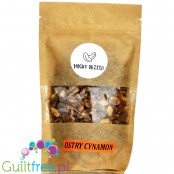 Mocny Orzech - peanuts with cinnamon, sweetened with erythritol