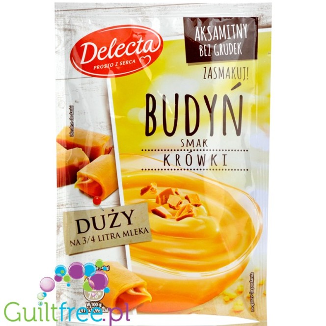 Delecta sugar free buttercotch pudding without sweeteners