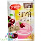 Delecta sugar free cherry pudding without sweeteners