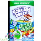 Hawaiian Punch Singles to go! Green Berry Rush, sugar free instant sachets