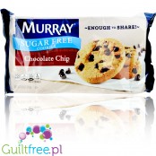 Murray Sugar Free Chocolate Chip Cookies DUŻE OPAKOWANI - kruche ciastka z czekoladą bez cukru
