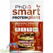 Phd Smart Protein™ Plant Chocolate Cookie single sachet 50gvegan protein powder
