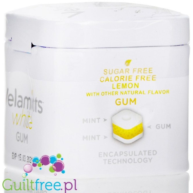 Velamints White Lemon, sugar free chewing gum
