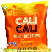 Cali Cali Guilt-Free Crisps Tijuana Hot Sauce - GIGA PAKA pikantne chrupki ciecierzycowe, niskotłuszczowe