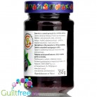Stovit sugar free blackcurrant spread sweetened with xylitol