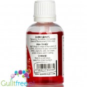 The Skinny Food Co Flavour Drops Strawberry Crush 50ml liquid sweetened flavoring drops