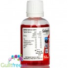 The Skinny Food Co Flavour Drops Strawberry Crush 50ml liquid sweetened flavoring drops