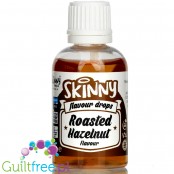 The Skinny Food Co Flavour Drops Roasted  Hazelnut 50ml liquid sweetened flavoring drops