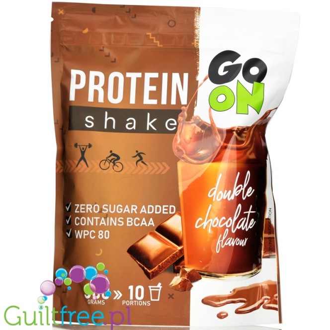 Sante GoON Protein Shake Double Chocolate, protein powder WPC80 with BCAA