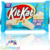 KitKat Birthday Cake White Crème (CHEAT MEAL) - biała czekolada, śmietanka & posypka tortowa