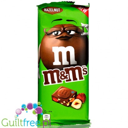 M&M's Chocolate Bar Hazelnut (CHEAT MEAL) czekolada z mini M&M-sami i orzechami laskowymi