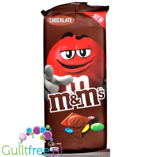 M&M`s Salted Caramel Dragee with Milk Chocolate in Colorful Glaze