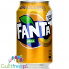 Fanta Pina Zero - ananasowa Fanta bez cukru w puszce, hiszpańska edycja limitowana