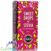 Good Good Sweet Drops of Stevia Raspberry, liquid food flavoring  with stevia