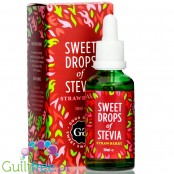 Good Good Sweet Drops of Stevia Strawberry, liquid food flavoring  with stevia