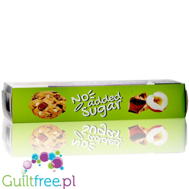 Sweet & Joy sugar free cookies with chocolate and hazelnuts