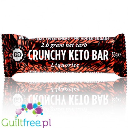 Good Good Keto Crunchy Liqurice Bar