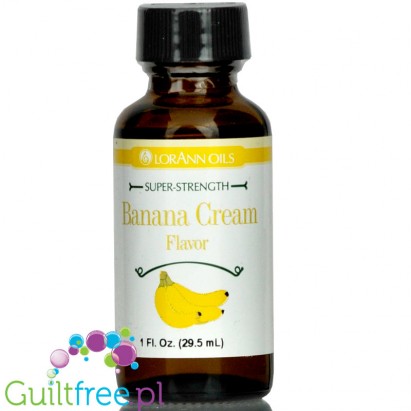LorAnn Oils Super Strength Gourmet Flavorings, Banana Crème 1 fl oz.