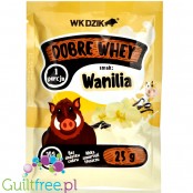 WK Dzik Dobre Whey, WPC 80 sachet 30g, Vanilla