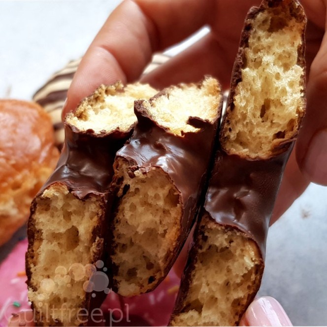 Protella Joe&Gerry's Chocolate - donut proteinowy bez dodatku cukru