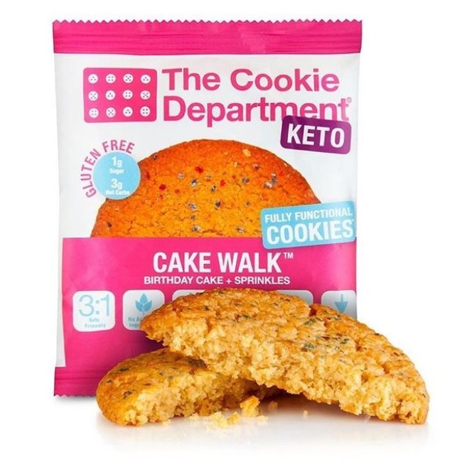 The Cookie Department Keto Cookie, Cake Walk (Birthday Cake + Sprinkles)