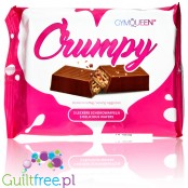 GymQueen Crumpy no added sugar waffer filled with cream and enrobed with chocolate, 3pcs