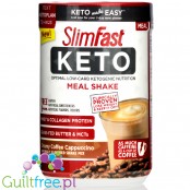 Slim Fast Keto Meal Shake Mix, Creamy Coffee Cappuccino