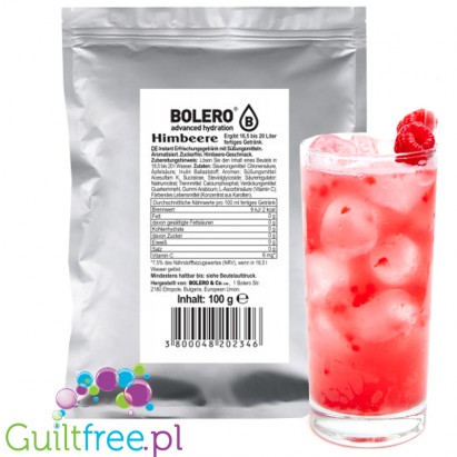 Bolero Drink Instant Fruit Flavored Drink with sweeteners Raspberry