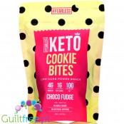Fearless Keto Cookie Bites, Choco Fudge - keto ciasteczka