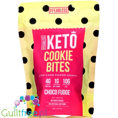 Fearless Keto Cookie Bites, Choco Fudge 8 oz