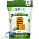 Liberated Specialty Foods Low Carb, Grain Free Crackers, Herb 4.5 oz