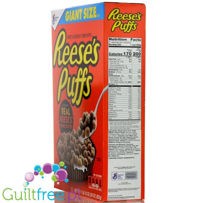 Reese's Big Cup Milk Chocolate & Peanut Butter Stuffed with Reese's Puffs  Cereal - Shop Candy at H-E-B